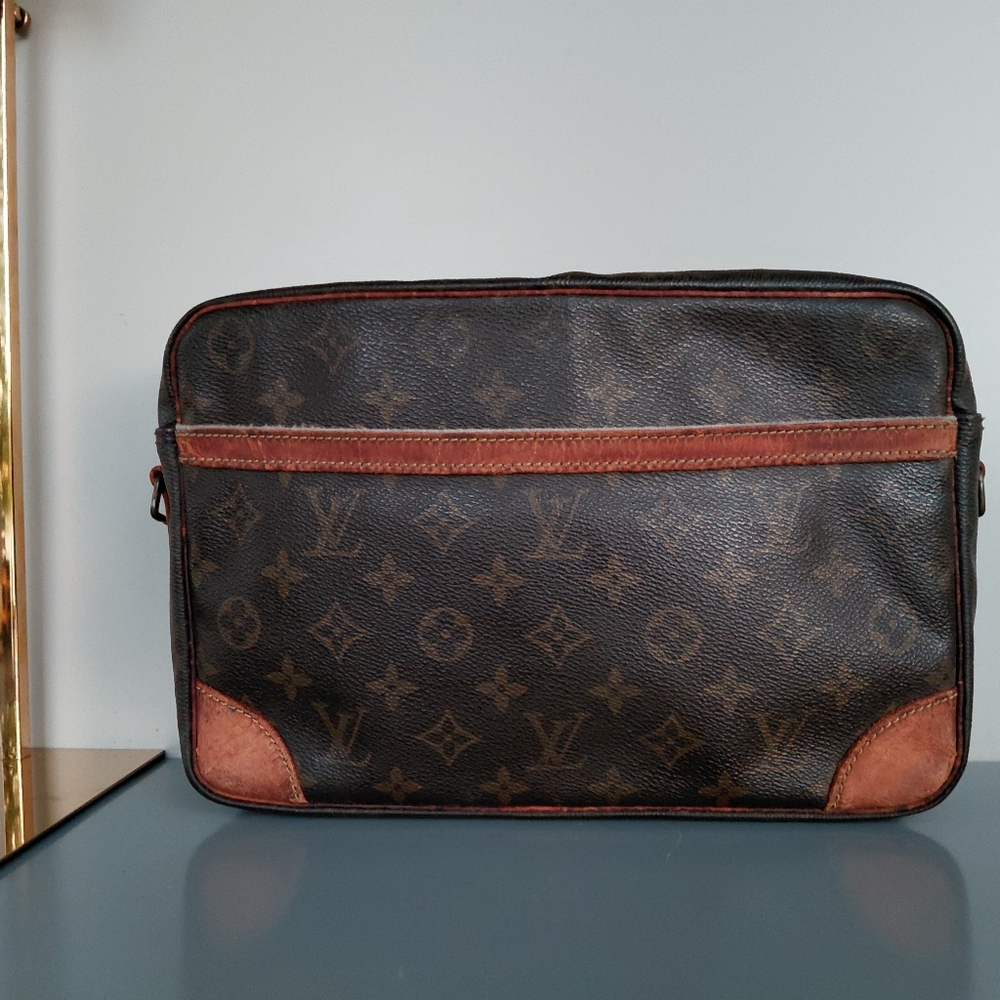 Louis Vuitton Monogram Canvas Brown Crossbody Bag